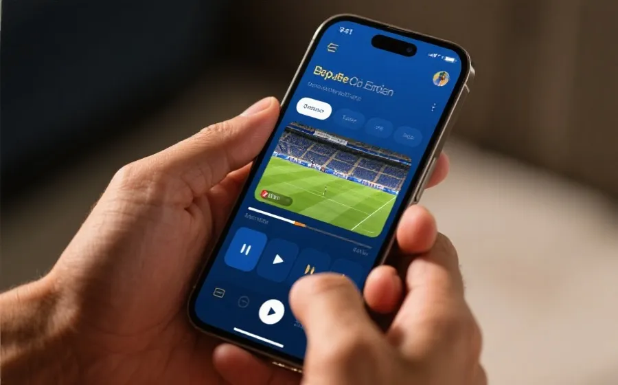 移动端观看世界杯直播示意